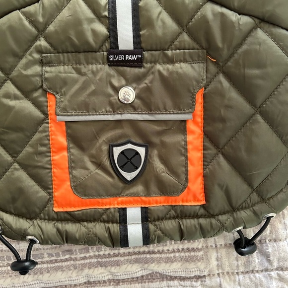 Silver Paw Dog Coat - Picture 4 of 9